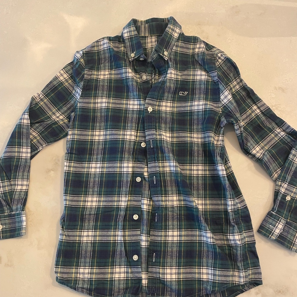 Vineyard Vines sz 10-12 Boys Shirt